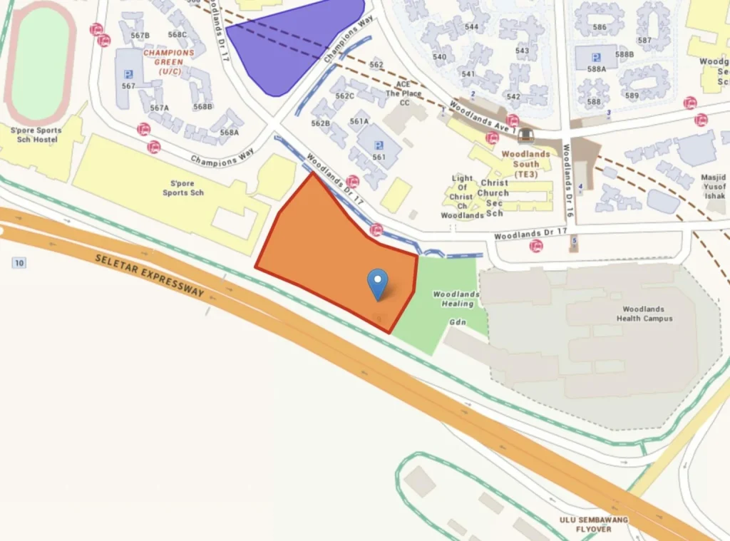 Woodlands Drive 17 upcoming EC sites 2026 wellness district