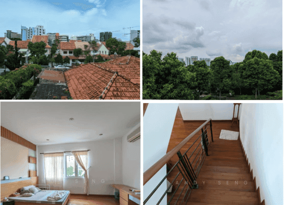 Sennett Estate Corner Terrace Sold Park View Andy Seng — Exterior and bedroom