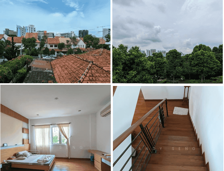 Sennett Estate Corner Terrace Sold Park View Andy Seng — Exterior and bedroom