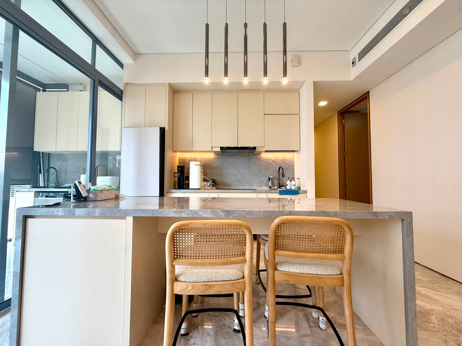 Kitchen and dining